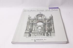 28 Italian Songs and Arias Songbook by Hal Leonard Sheet Music ~ 260812-WH 947